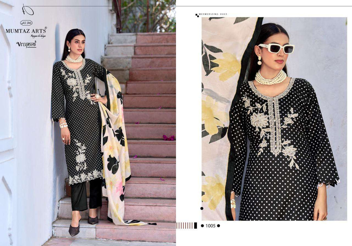 MUMTAZ ARTS GEET Viscose Jaam Printed Pakistani Dress Set - Amrah Wholesale