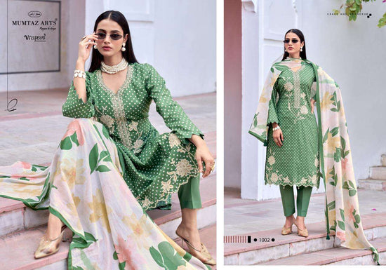 MUMTAZ ARTS GEET Viscose Jaam Printed Pakistani Dress Set - Amrah Wholesale