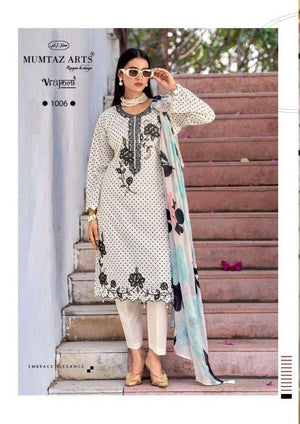 MUMTAZ ARTS GEET Viscose Jaam Printed Pakistani Dress Set - Amrah Wholesale