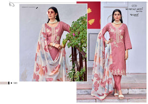 MUMTAZ ARTS GEET Viscose Jaam Printed Pakistani Dress Set - Amrah Wholesale