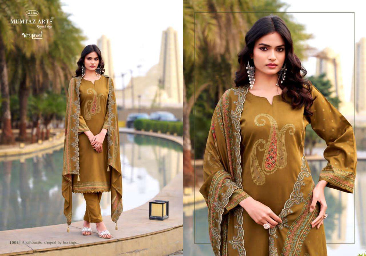 Mumtaz Arts Jannat Premium Dress Material - Amrah Wholesale