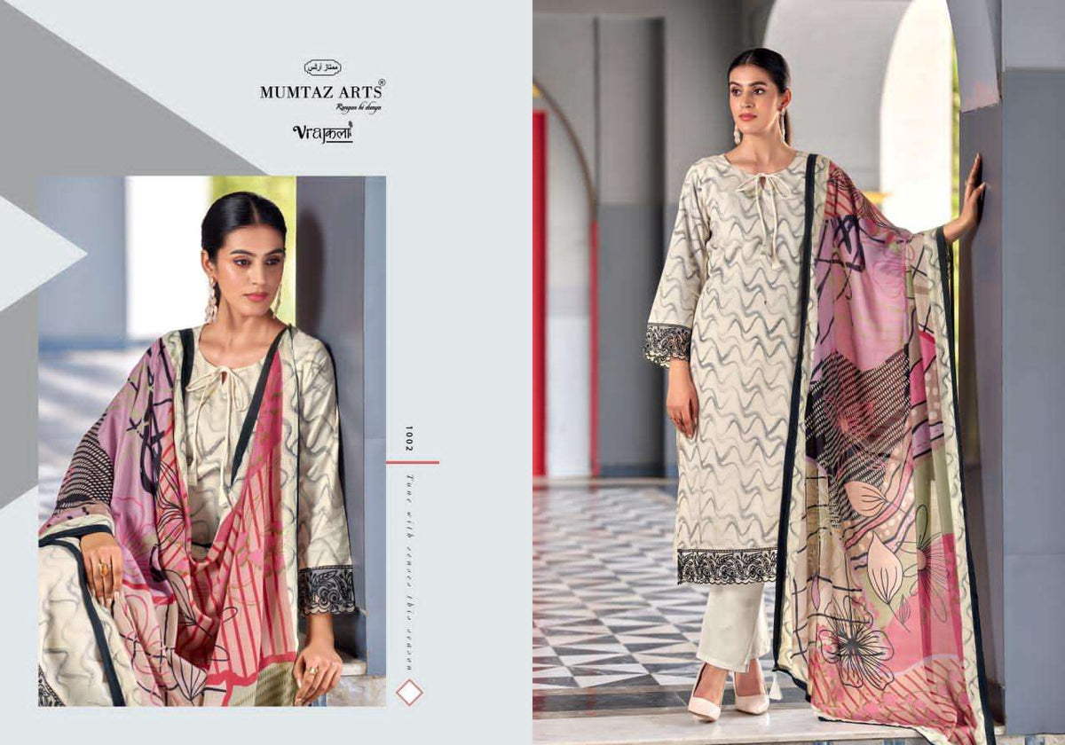 Mumtaz Arts Khwaab Viscose Jam Dress Material
