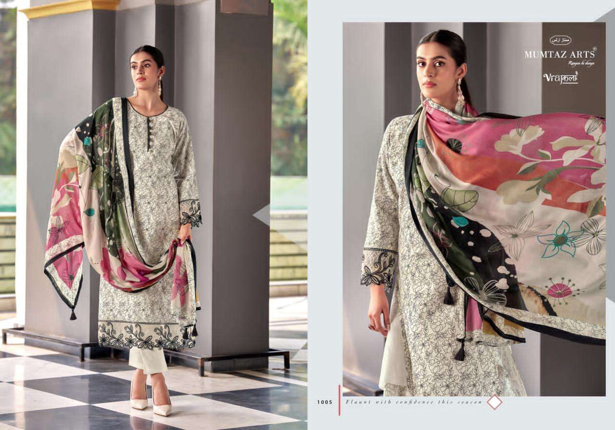Mumtaz Arts Khwaab Viscose Jam Dress Material