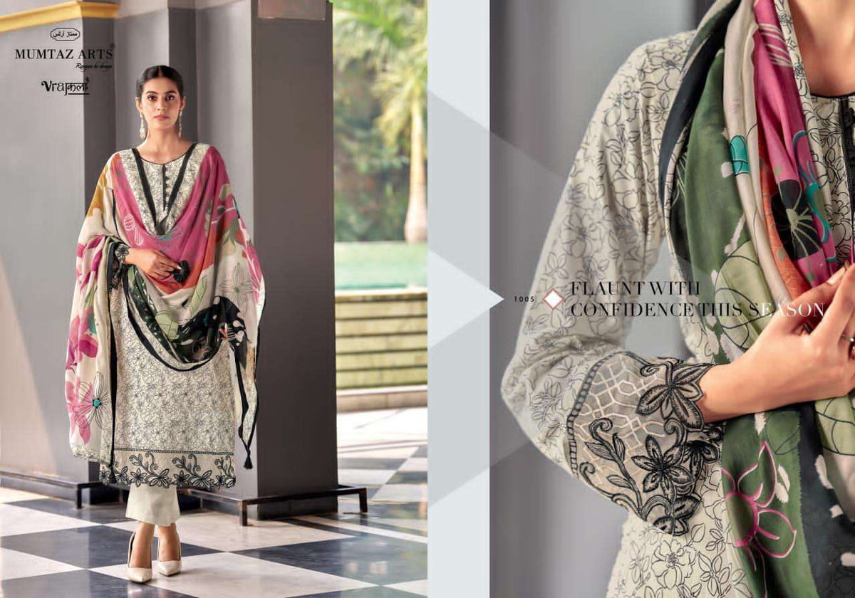 Mumtaz Arts Khwaab Viscose Jam Dress Material
