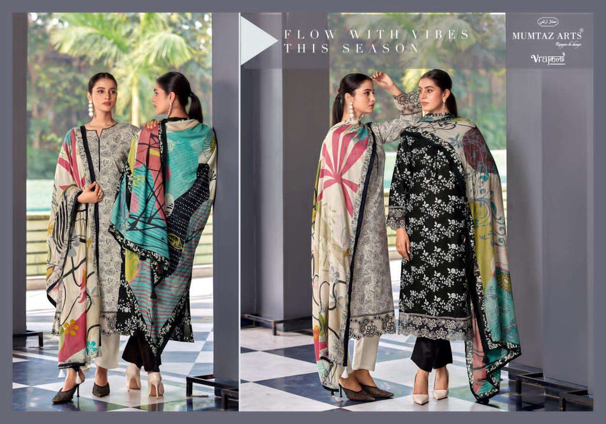Mumtaz Arts Khwaab Viscose Jam Dress Material