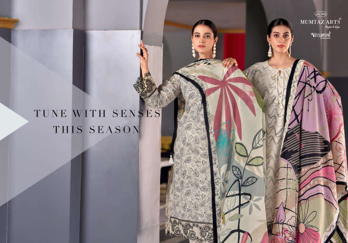 Mumtaz Arts Khwaab Viscose Jam Dress Material