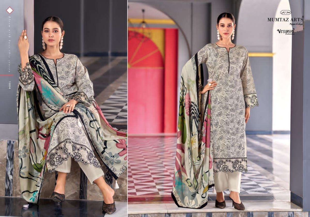 Mumtaz Arts Khwaab Viscose Jam Dress Material