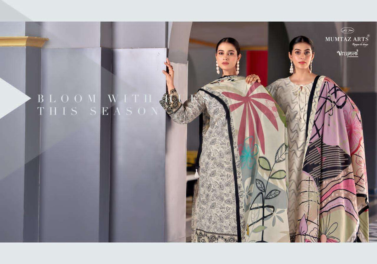 Mumtaz Arts Khwaab Viscose Jam Dress Material