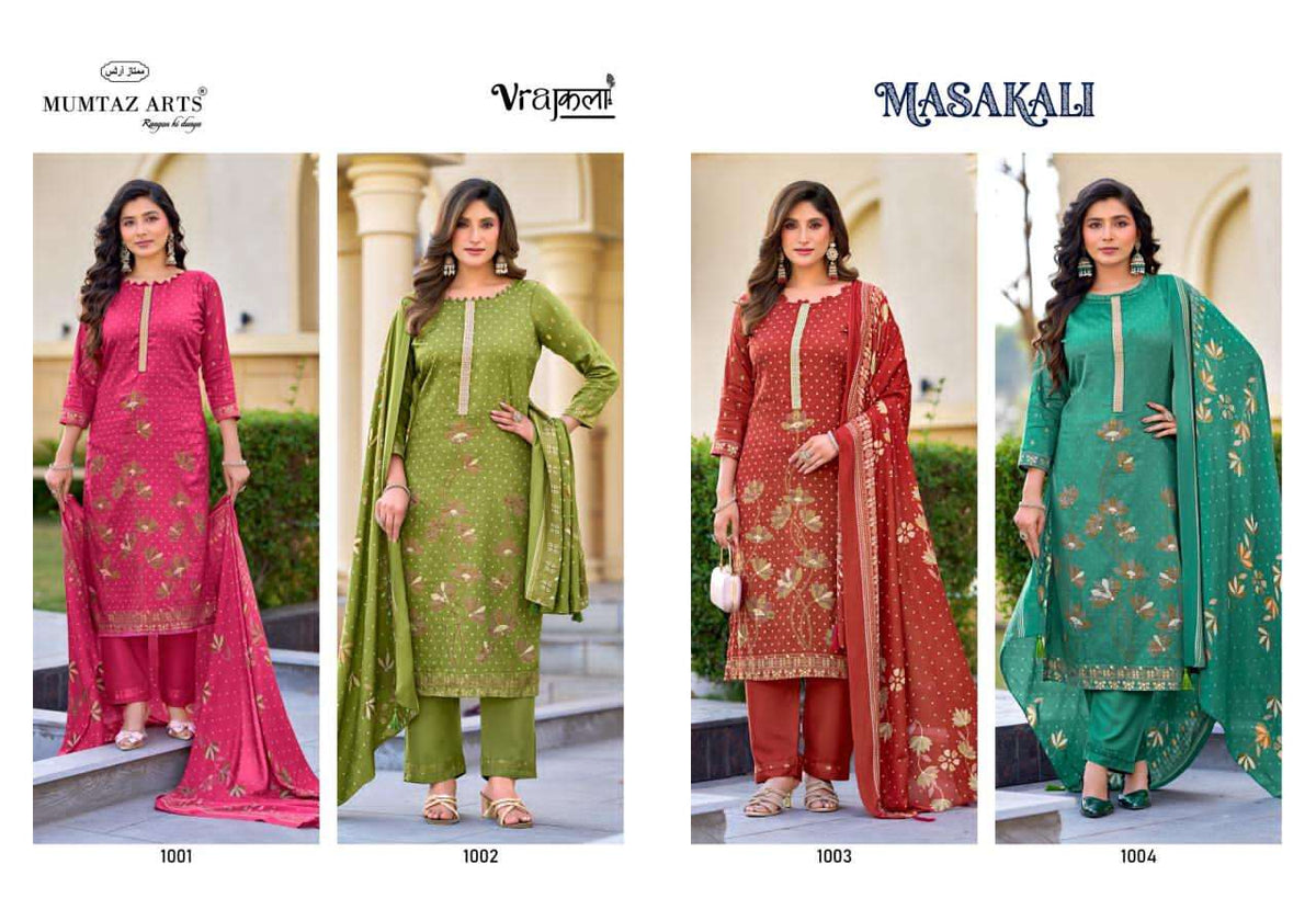 Mumtaz Arts Masakali Viscose Dress Material - Amrah Wholesale