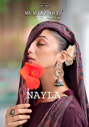 Mumtaz Arts Nayla Viscose Pashmina Unstitched Dress Material