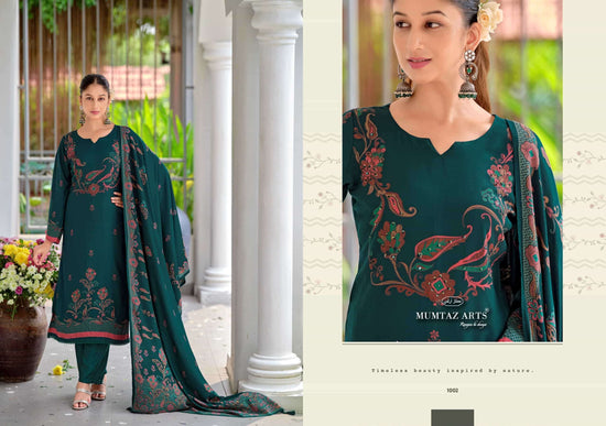 Mumtaz Arts Nayla Viscose Pashmina Unstitched Dress Material