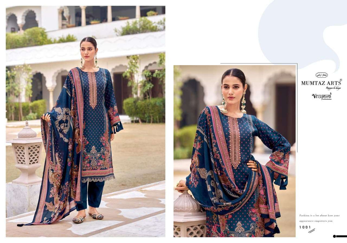Mumtaz Arts Rosella Fancy Viscose Dress Material - Amrah Wholesale