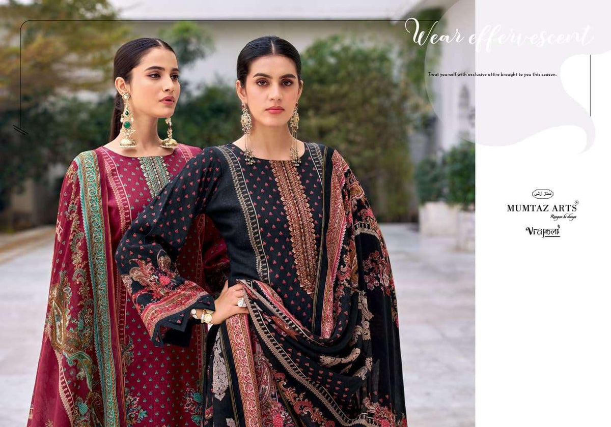 Mumtaz Arts Rosella Fancy Viscose Dress Material - Amrah Wholesale