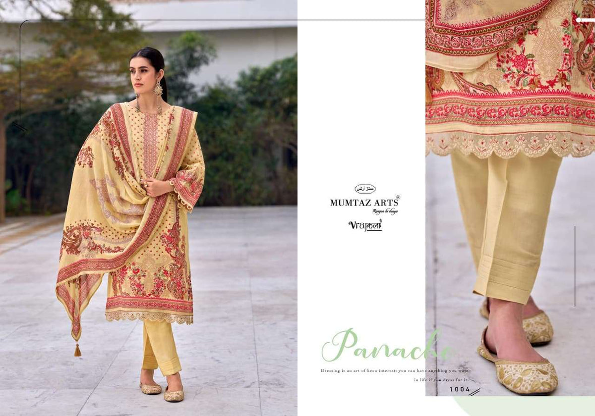 Mumtaz Arts Rosella Fancy Viscose Dress Material - Amrah Wholesale