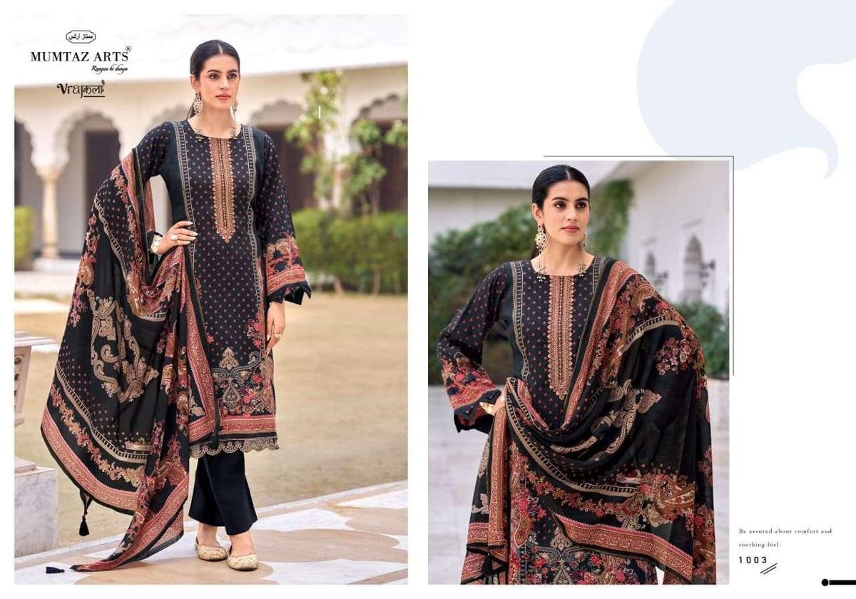 Mumtaz Arts Rosella Fancy Viscose Dress Material - Amrah Wholesale