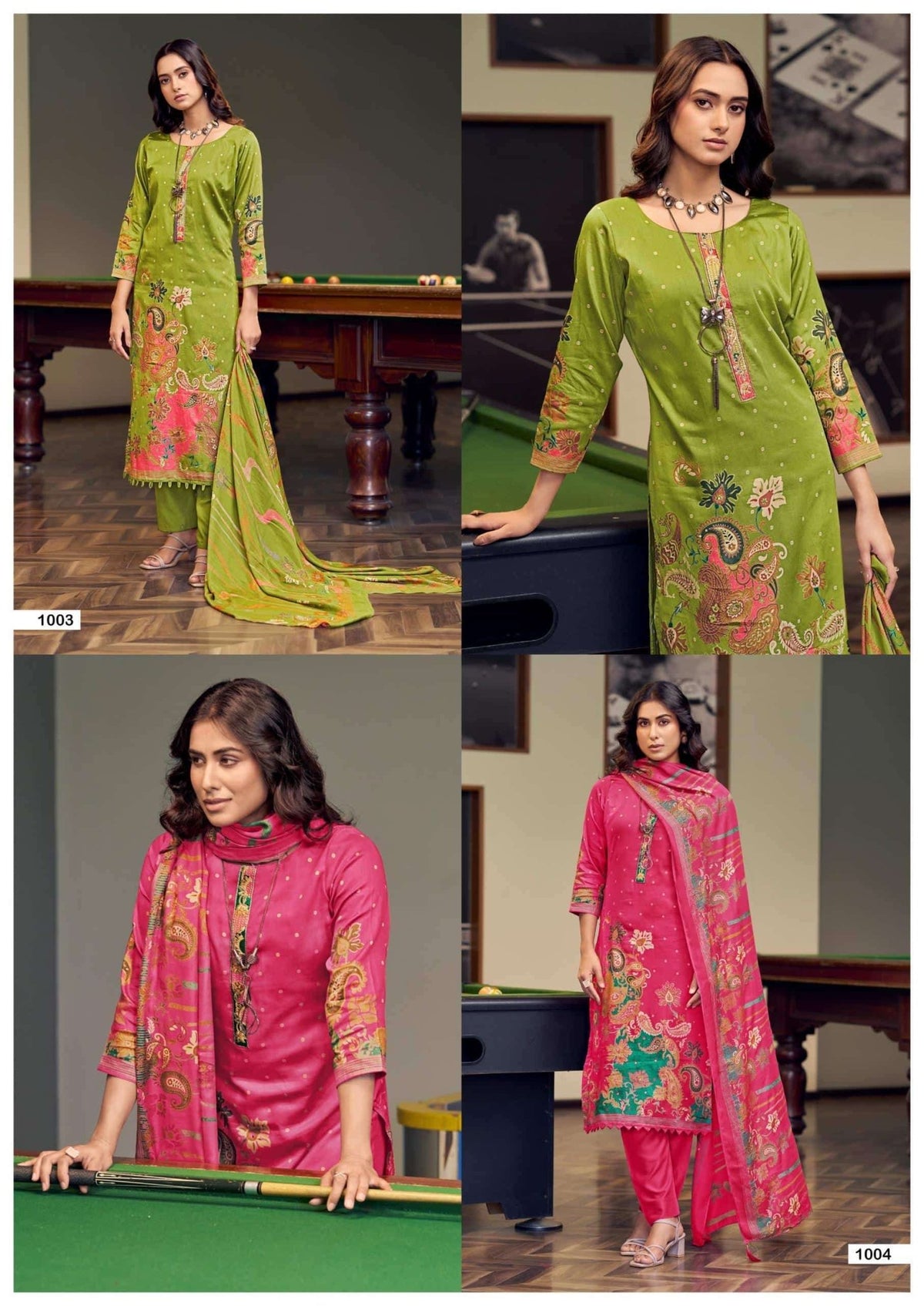 Mumtaz Arts Sabhyata Printed Viscose Dress Material - Amrah Wholesale