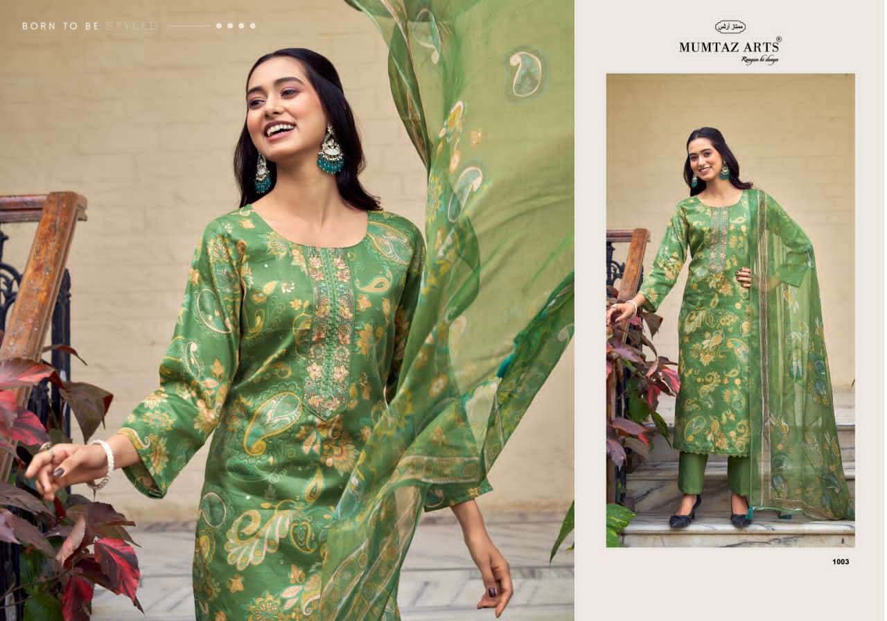 Mumtaz Arts Siya Silk Jam Satin Pakistani Suit - Amrah Wholesale