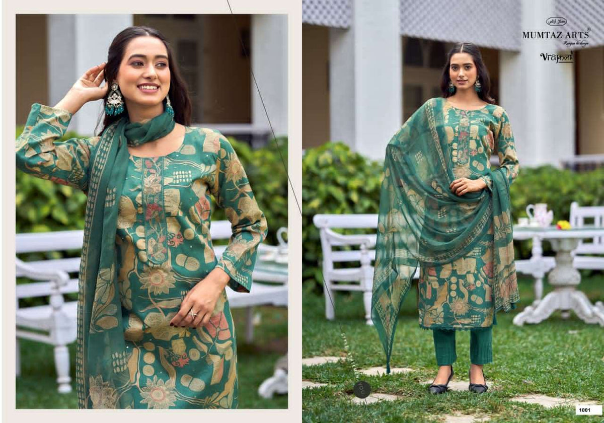Mumtaz Arts Siya Silk Jam Satin Pakistani Suit - Amrah Wholesale