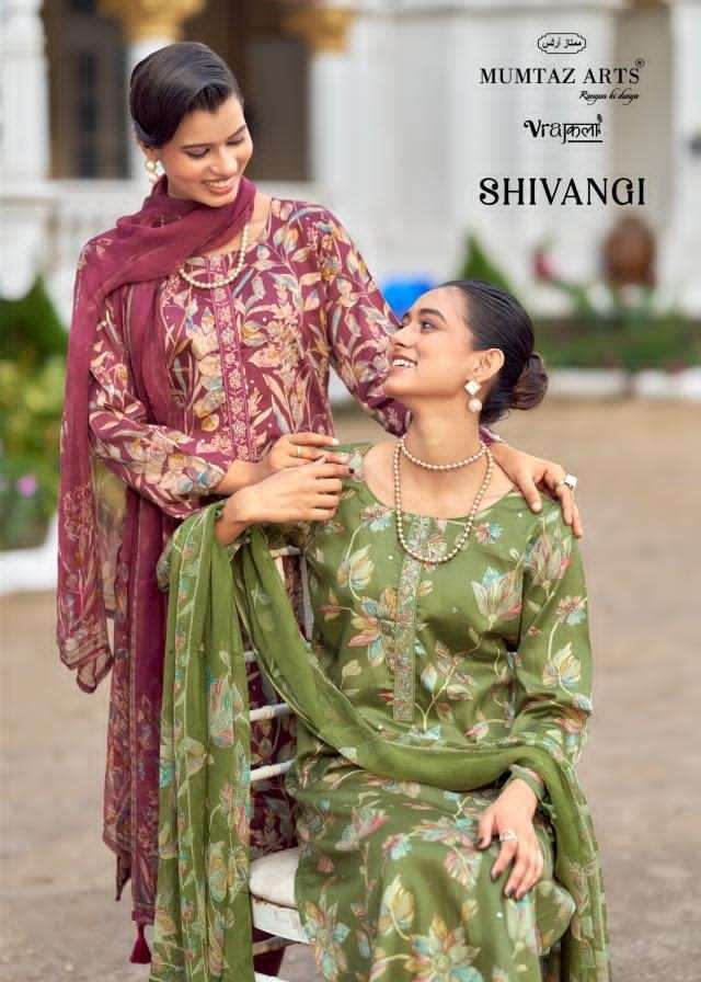 Mumtaz Arts Shivangi Satin Dress Material