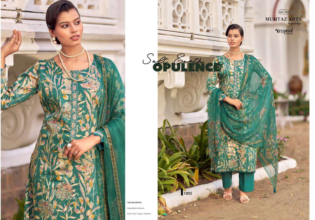 Mumtaz Arts Shivangi Satin Dress Material