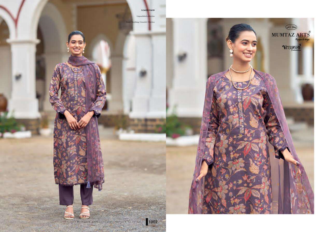 Mumtaz Arts Shivangi Satin Dress Material