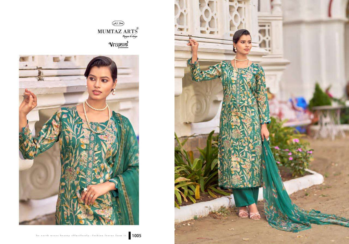 Mumtaz Arts Shivangi Satin Dress Material