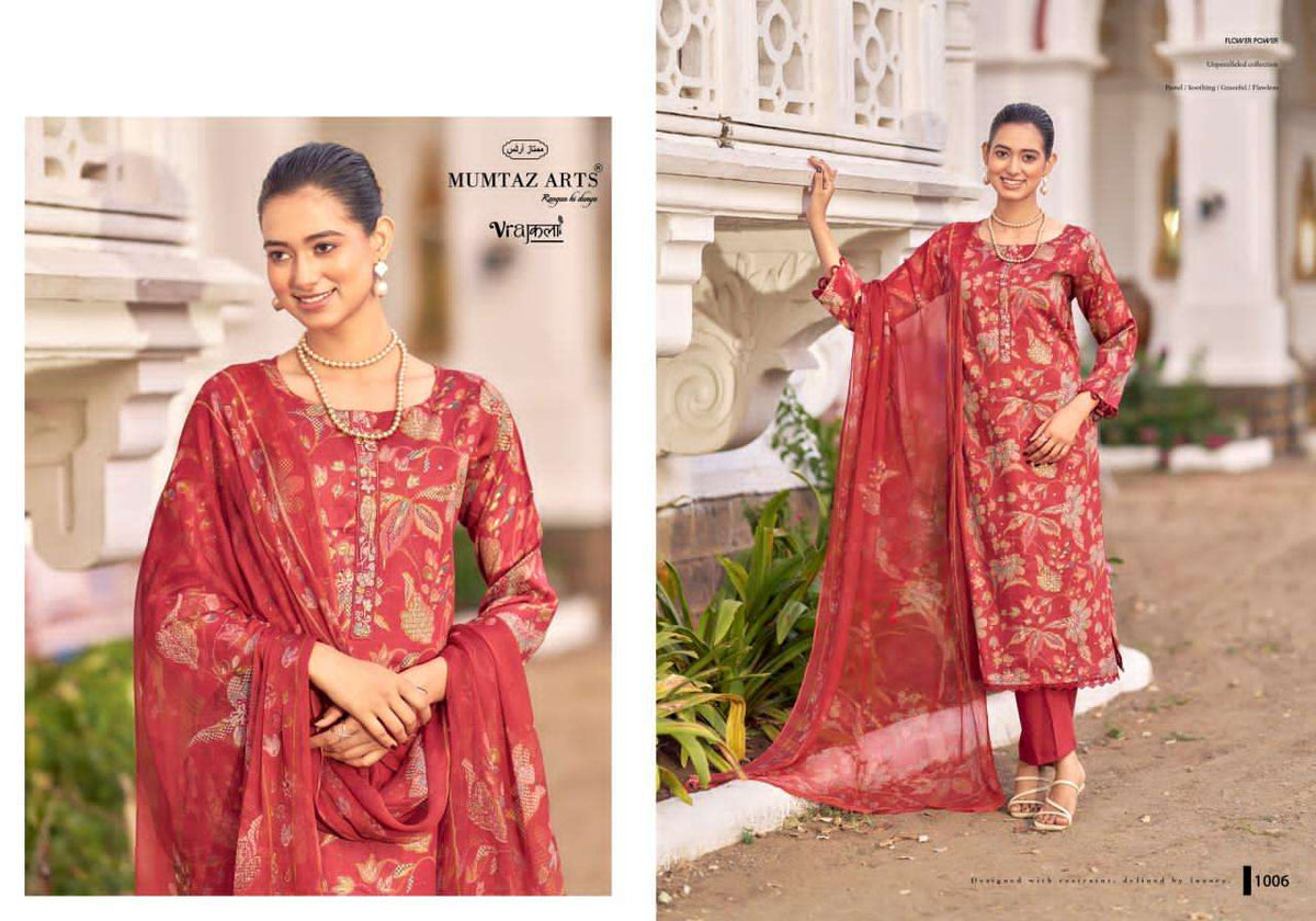 Mumtaz Arts Shivangi Satin Dress Material