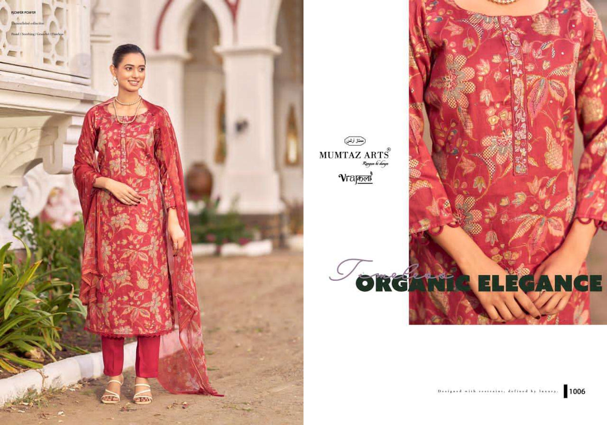 Mumtaz Arts Shivangi Satin Dress Material