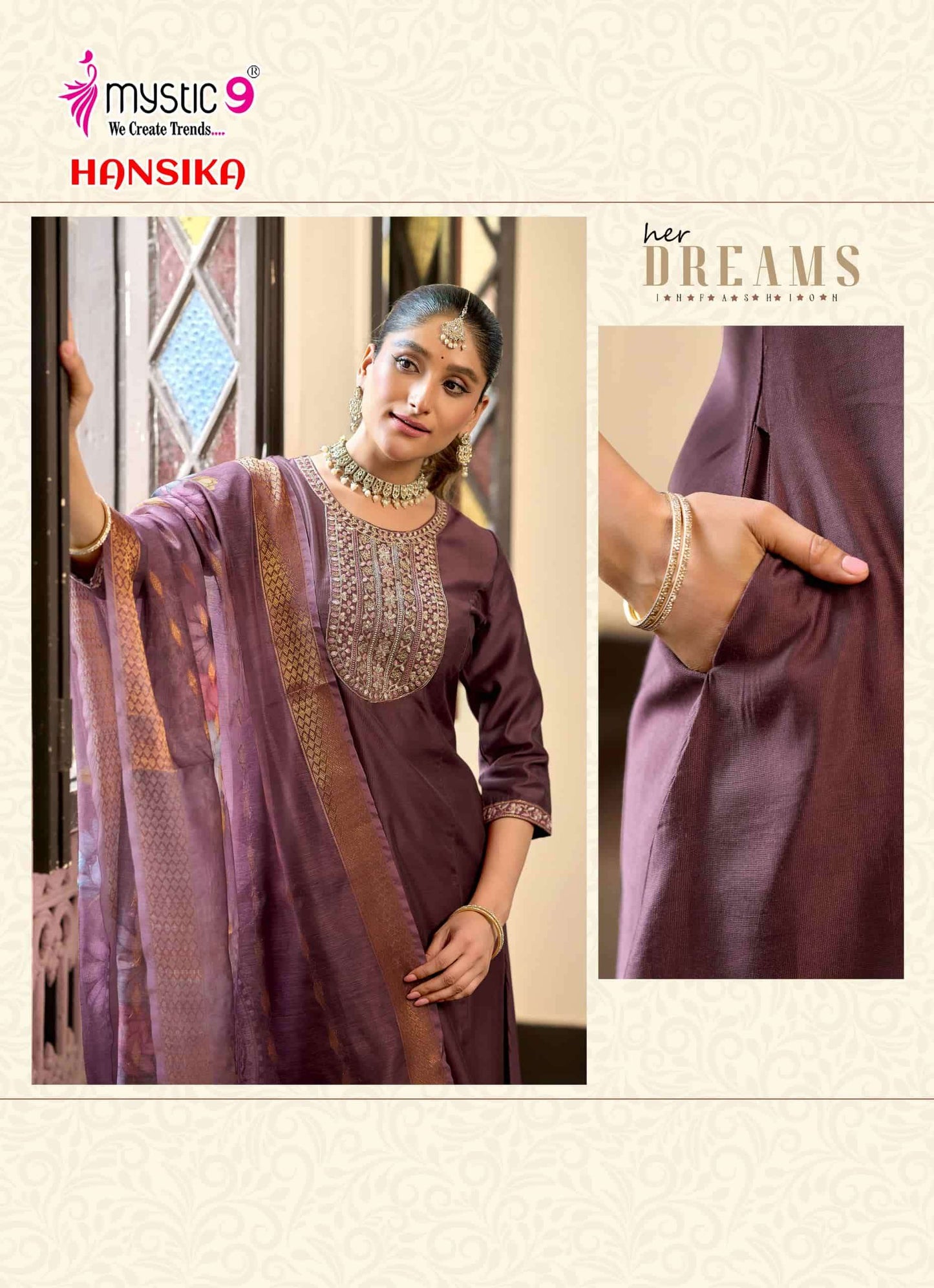 Mystic 9 Hansika Vol 4 - Amrah Wholesale