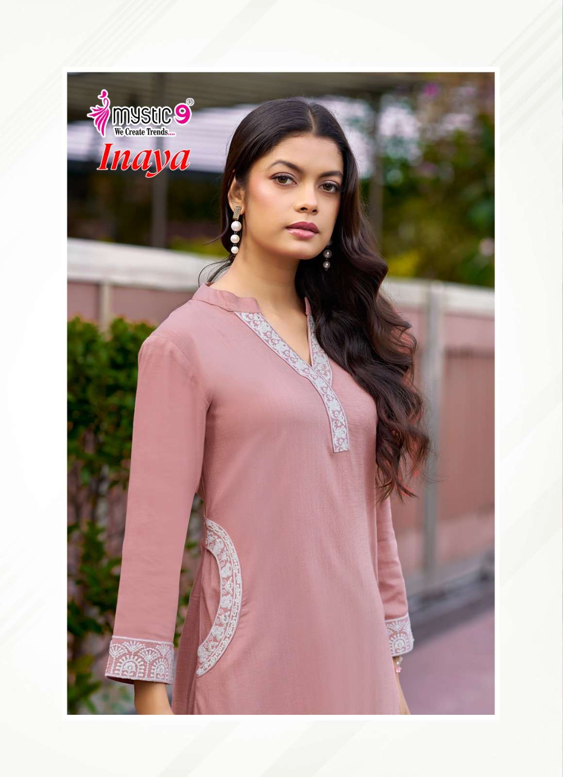 Mystic 9 Inaya Vol 1 Viscose Slub Lycra Co-Ord Set