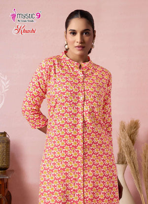 Mystic 9 Khushi Vol 8 Premium Viscose Co Ord Set