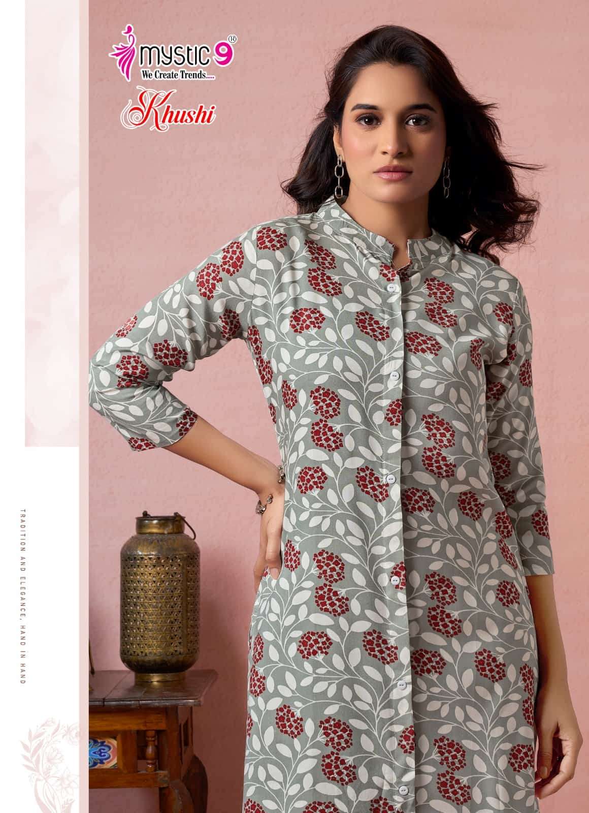 Mystic 9 Khushi Vol 8 Premium Viscose Co Ord Set