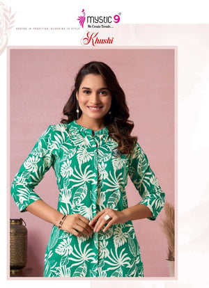 Mystic 9 Khushi Vol 8 Premium Viscose Co Ord Set