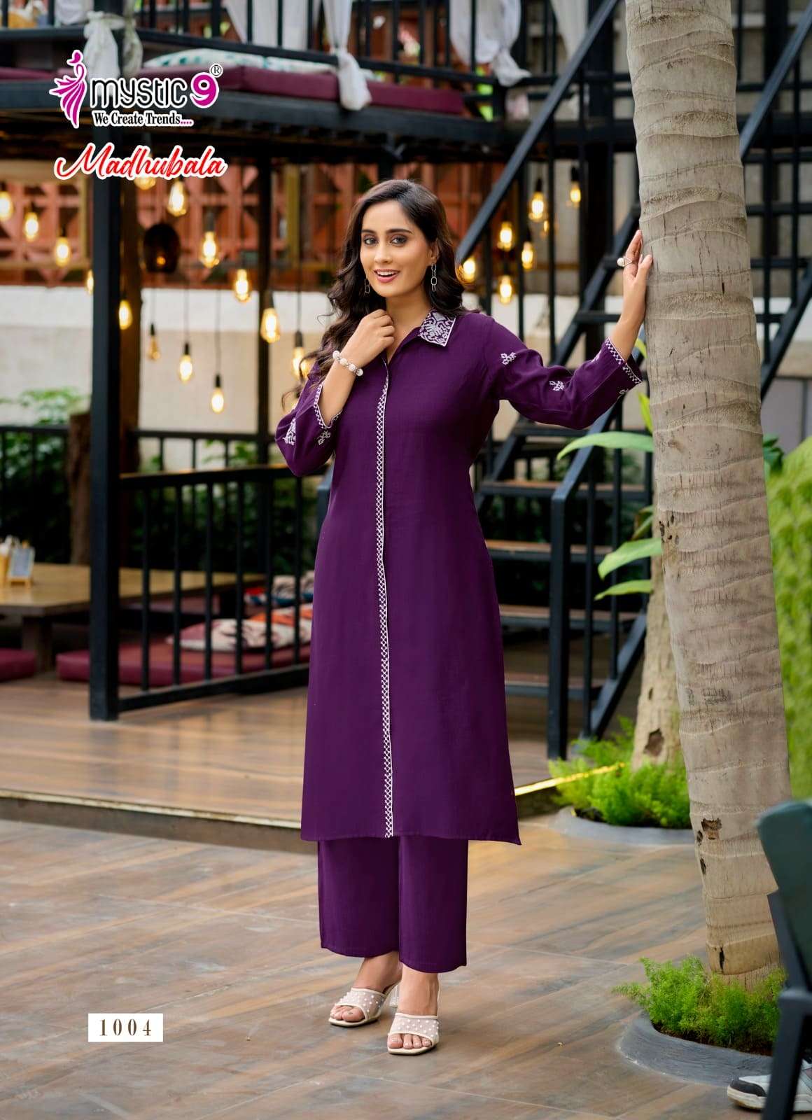 Mystic 9 Madhubala Vol 1 Vertican Co Ord Set