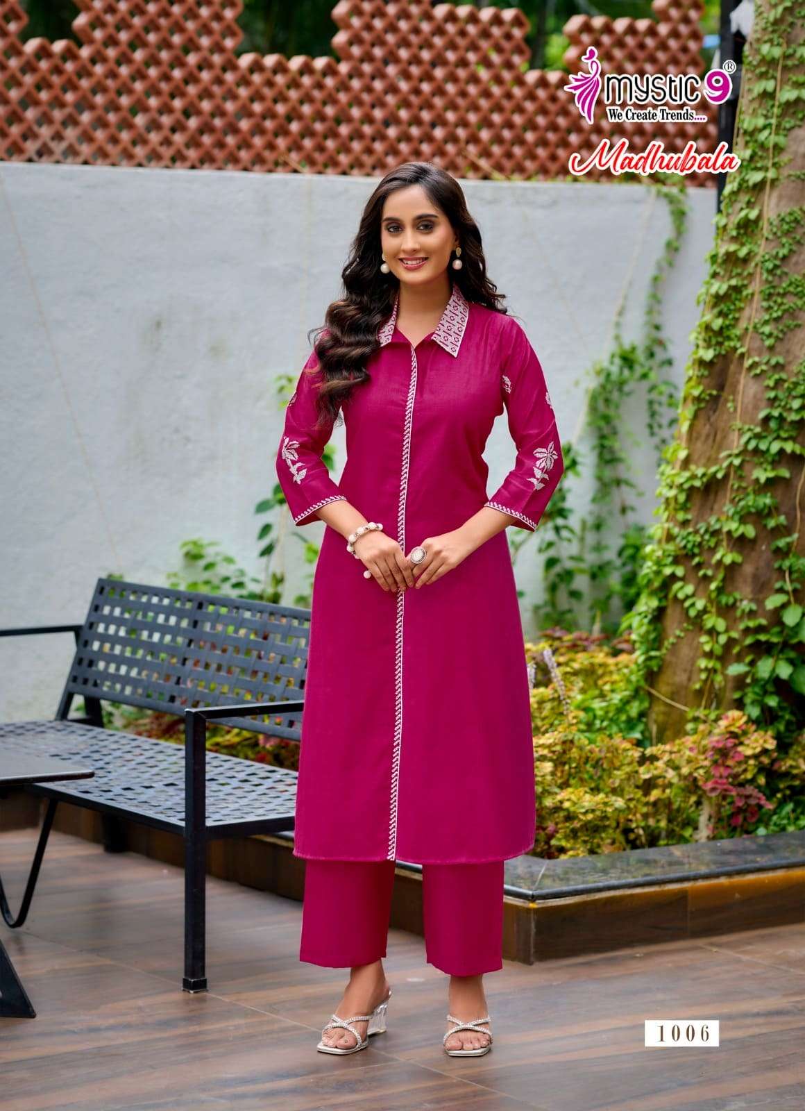 Mystic 9 Madhubala Vol 1 Vertican Co Ord Set