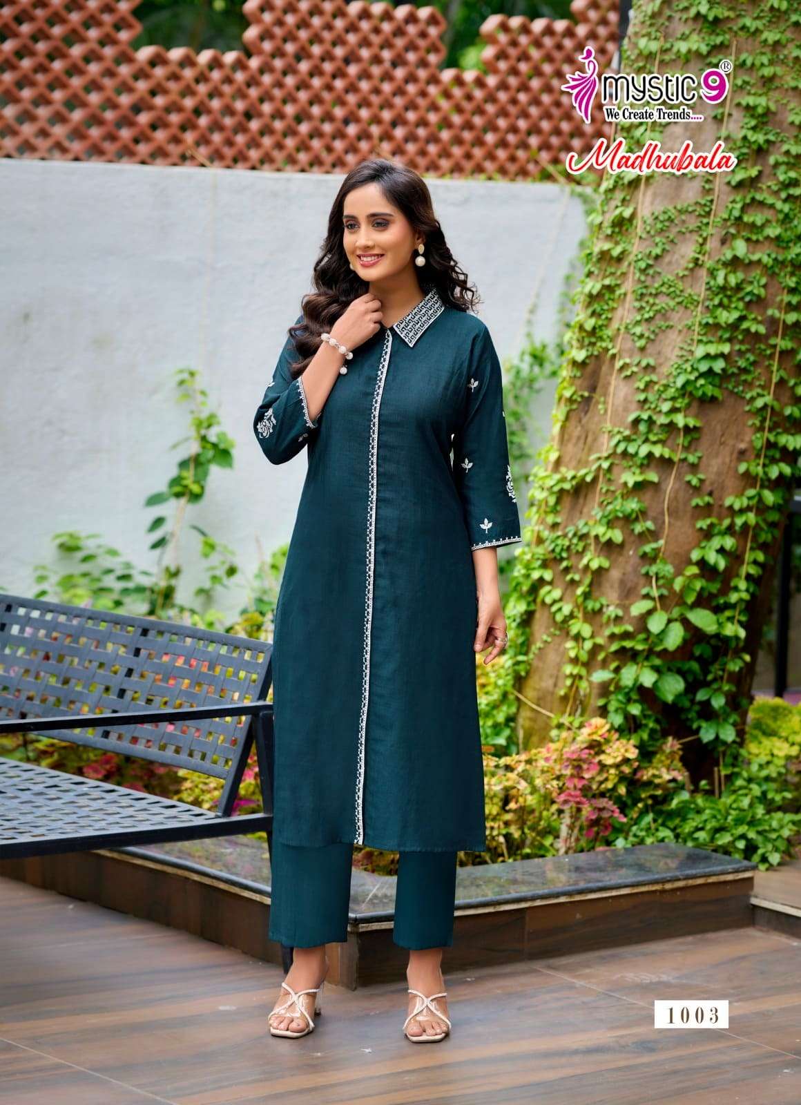 Mystic 9 Madhubala Vol 1 Vertican Co Ord Set