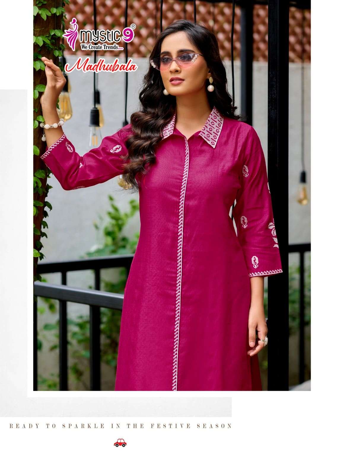 Mystic 9 Madhubala Vol 1 Vertican Co Ord Set