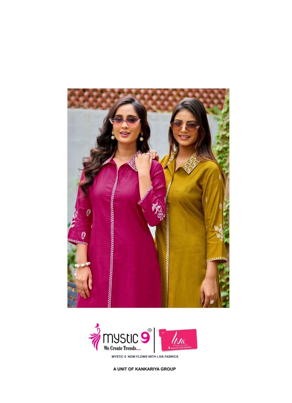 Mystic 9 Madhubala Vol 1 Vertican Co Ord Set