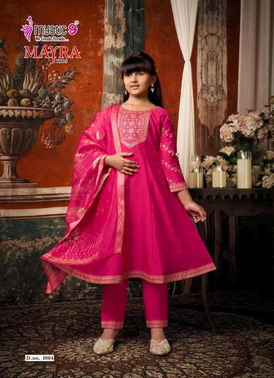 Mystic 9 Mayra Kids Vol 1 Readymade Girls Ethnic Wear
