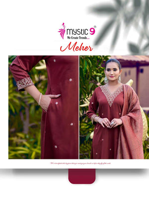 Mystic 9 Meher Kurti Set Wholesale Catalogue - Amrah Wholesale
