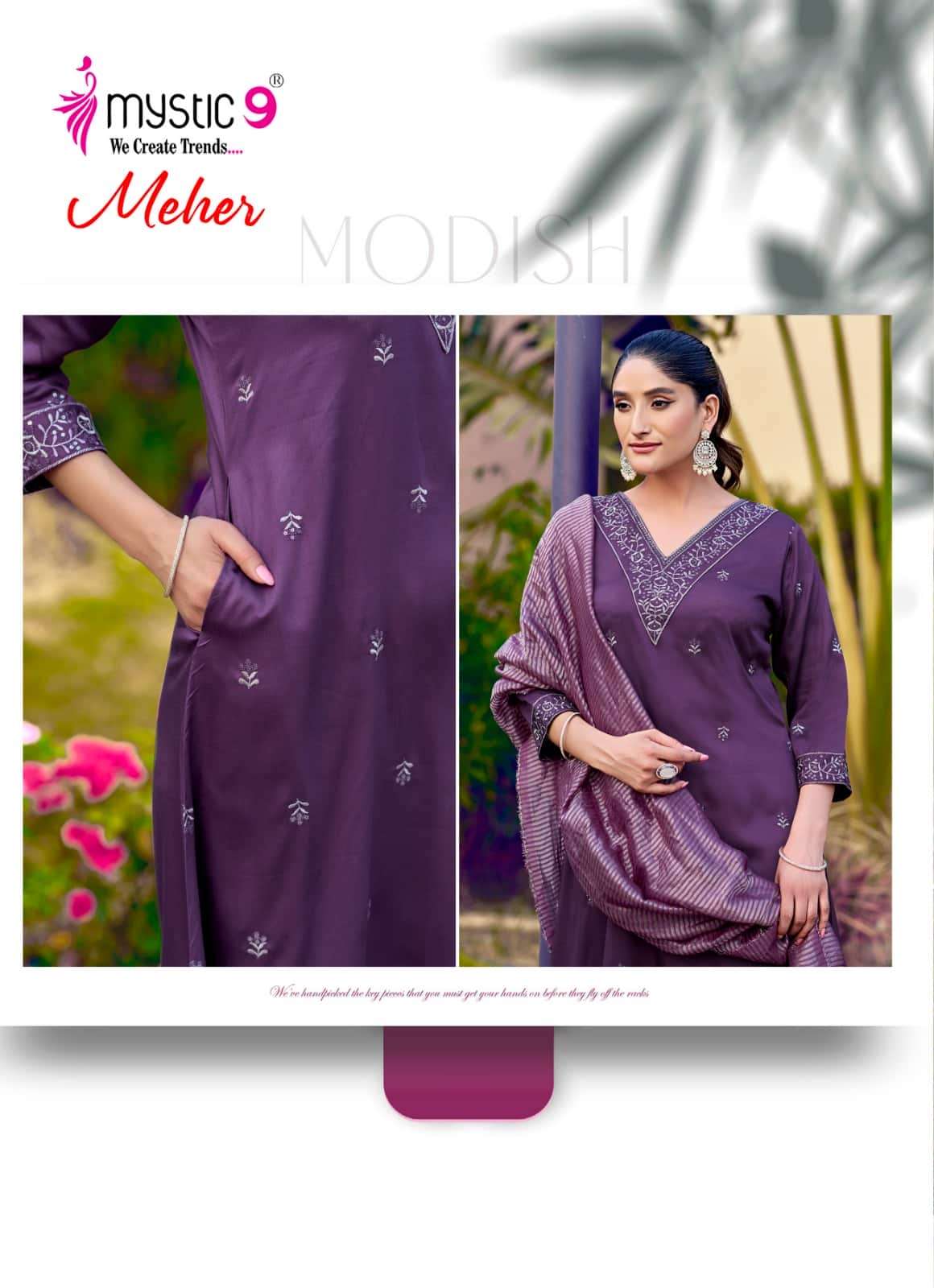 Mystic 9 Meher Kurti Set Wholesale Catalogue - Amrah Wholesale