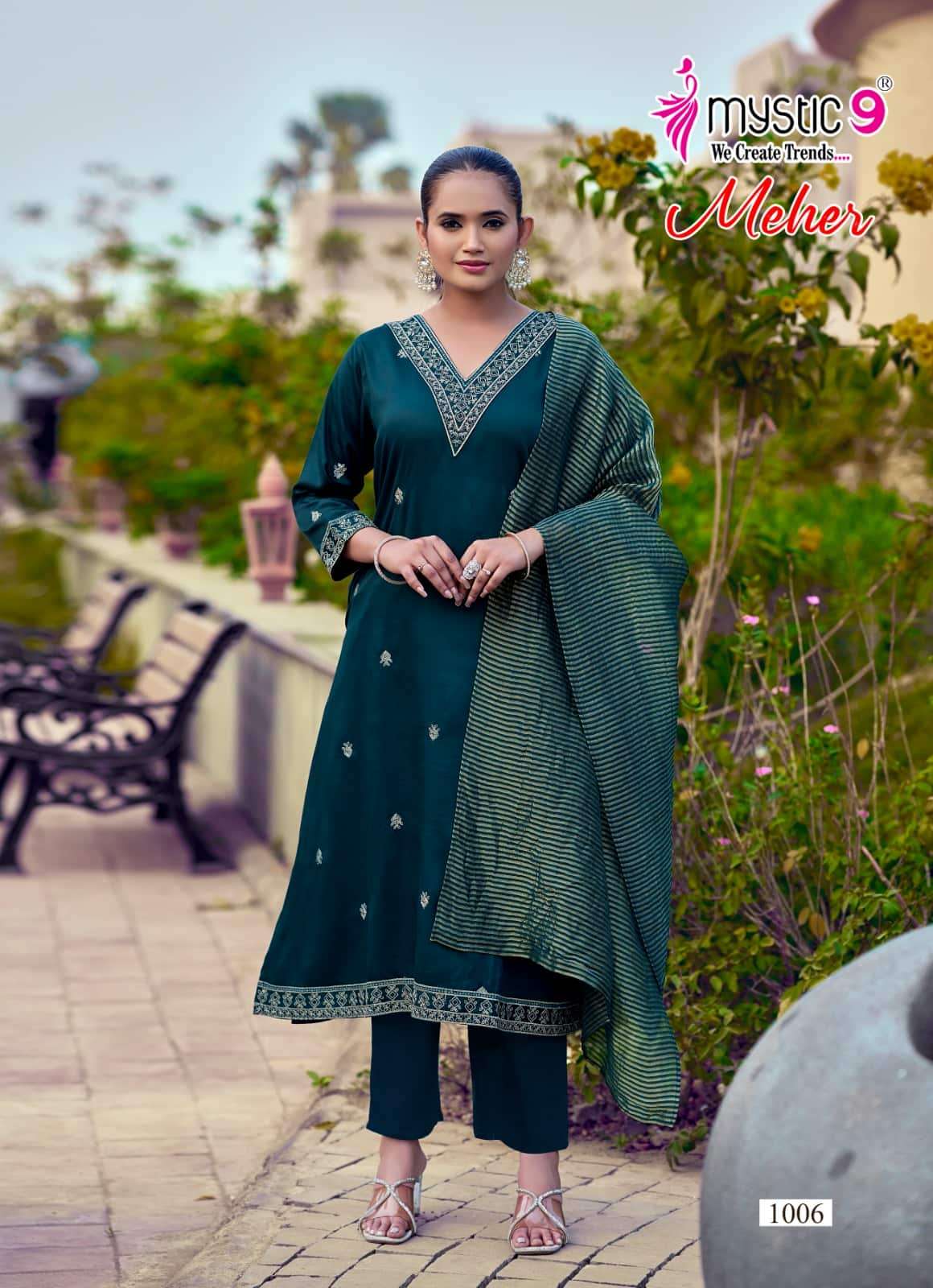 Mystic 9 Meher Kurti Set Wholesale Catalogue - Amrah Wholesale
