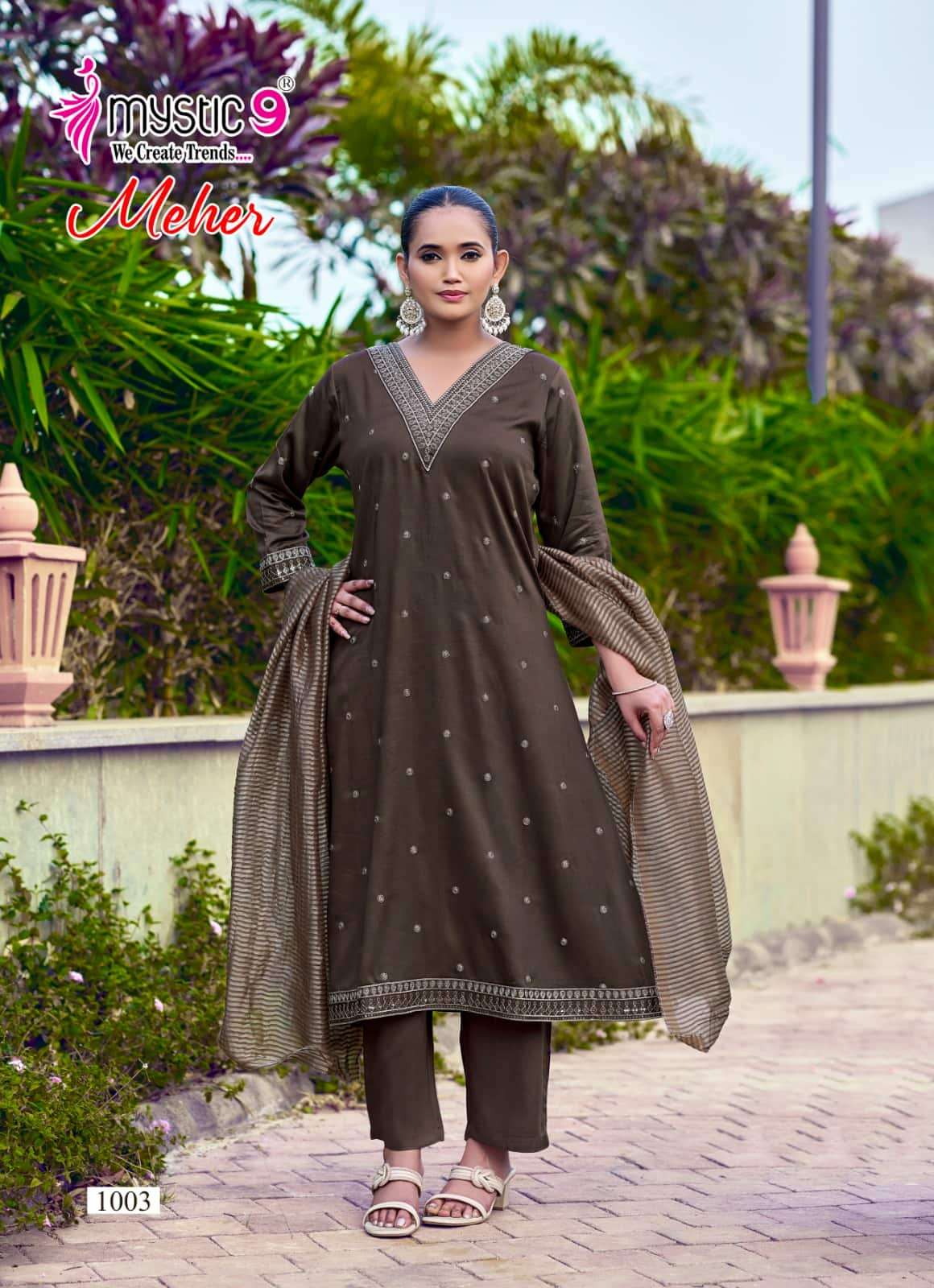 Mystic 9 Meher Kurti Set Wholesale Catalogue - Amrah Wholesale