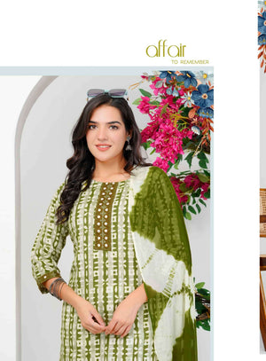 Mystic 9 Nisha Vol 16 Cotton Kurti Set - Amrah Wholesale
