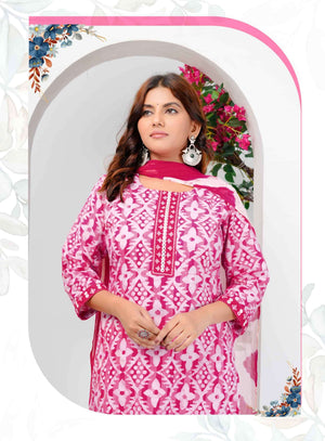 Mystic 9 Nisha Vol 16 Cotton Kurti Set - Amrah Wholesale