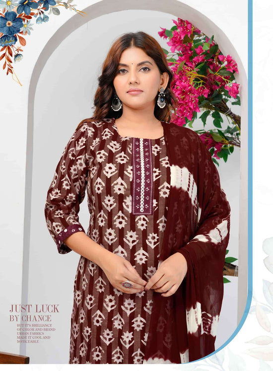 Mystic 9 Nisha Vol 16 Cotton Kurti Set