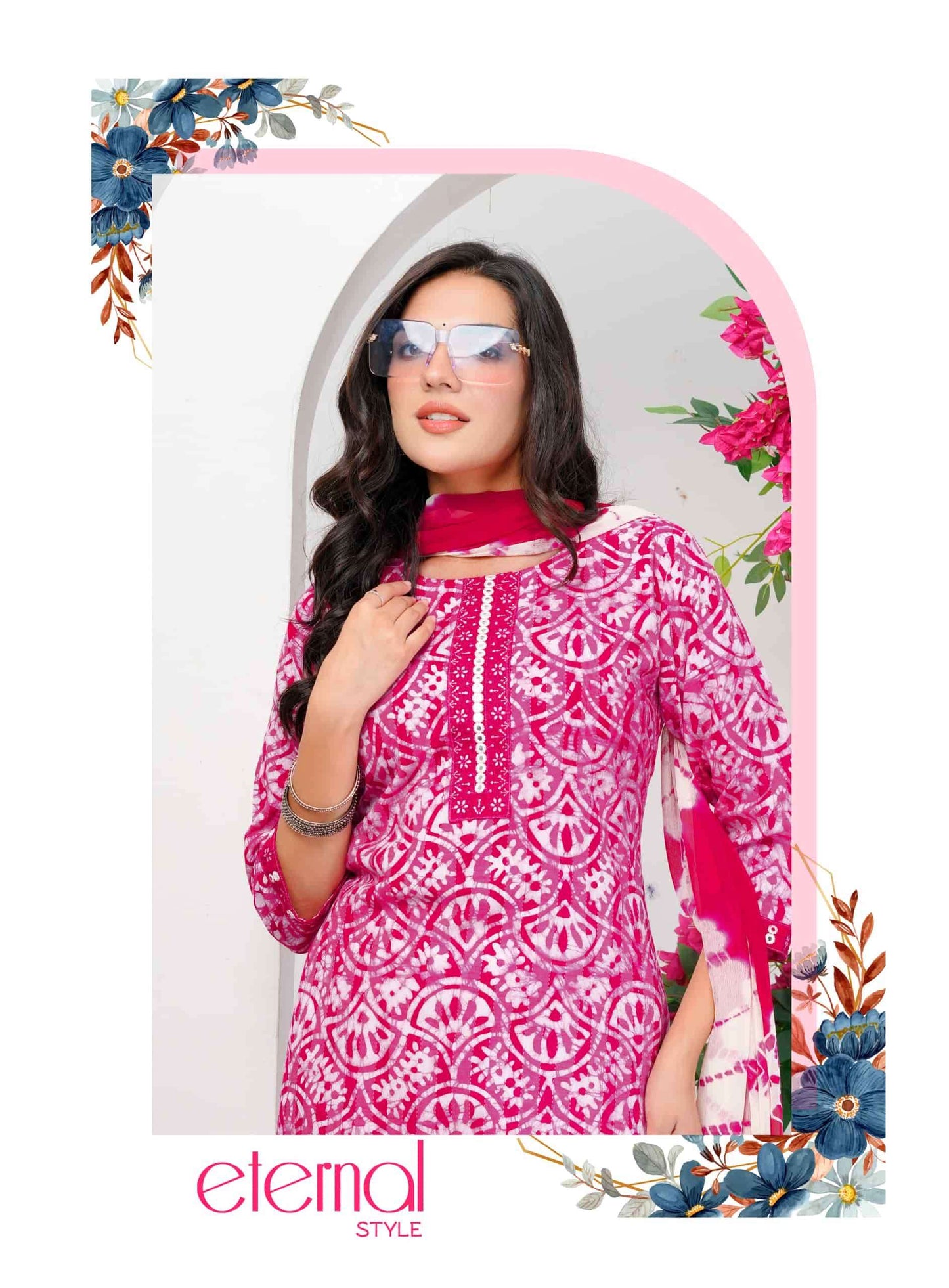 Mystic 9 Nisha Vol 16 Cotton Kurti Set - Amrah Wholesale