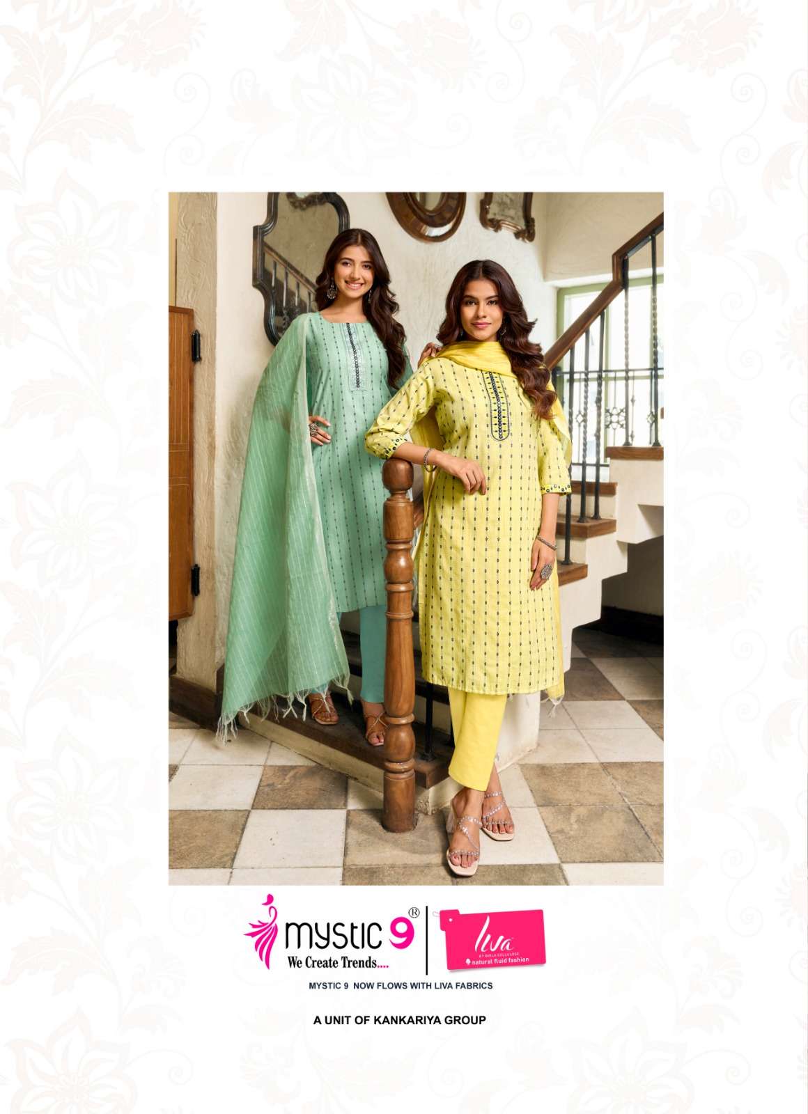 Mystic 9 Noor Vol 1 Handloom Cotton Salwar Suit Set