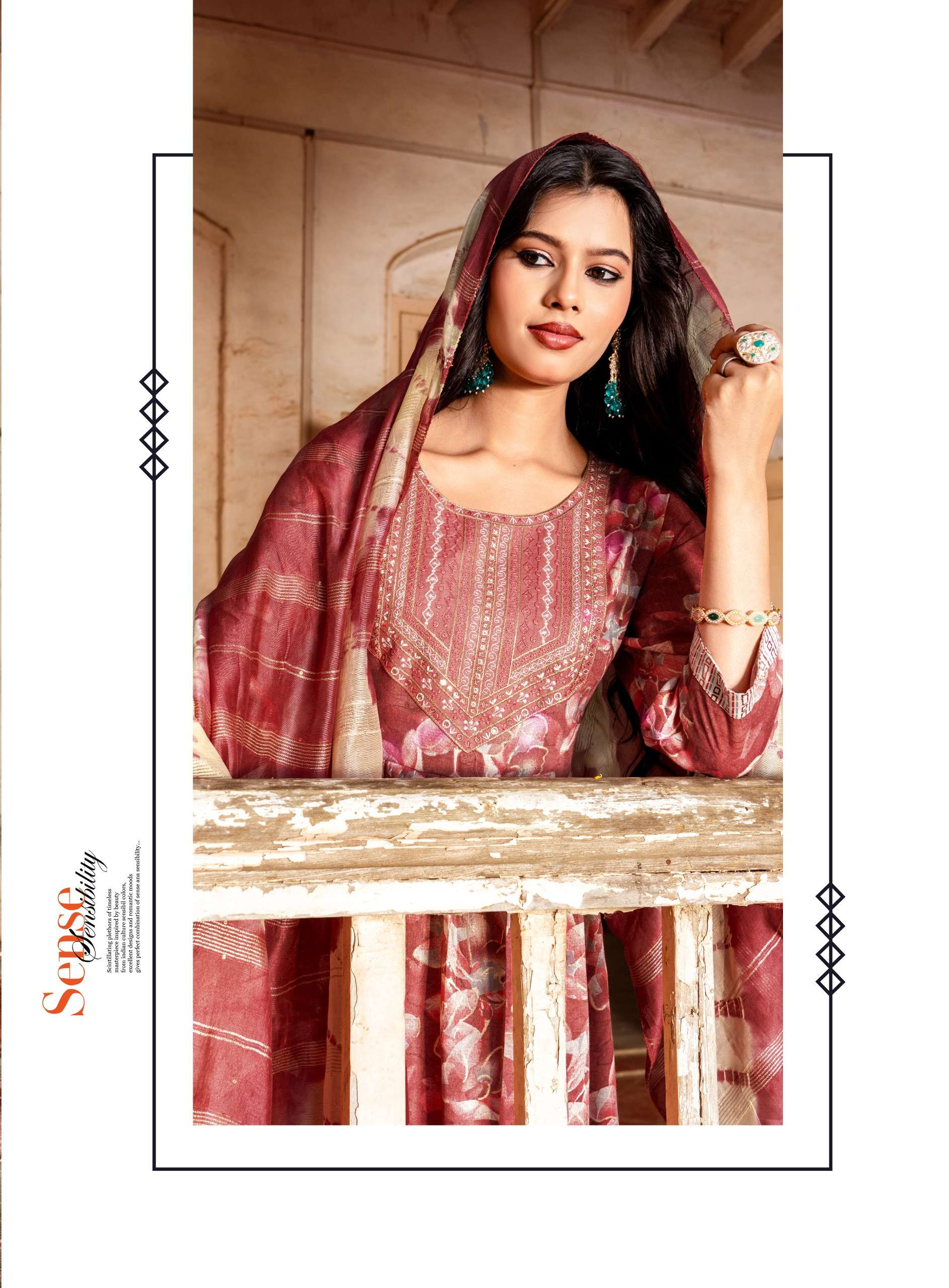 Mystic 9 Pushpa Vol 13 Rayon Capsule Foil Print Kurti Pant Dupatta Set Collection