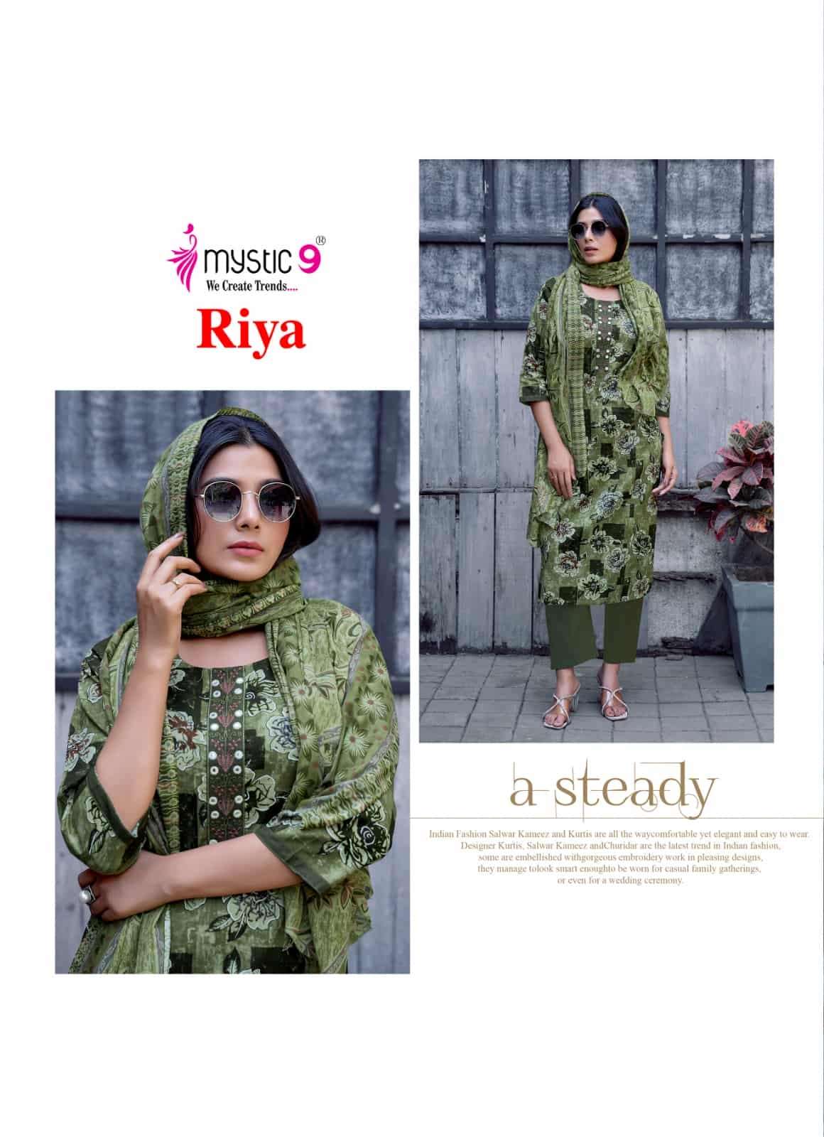 Mystic 9 Riya Vol 1 - Amrah Wholesale